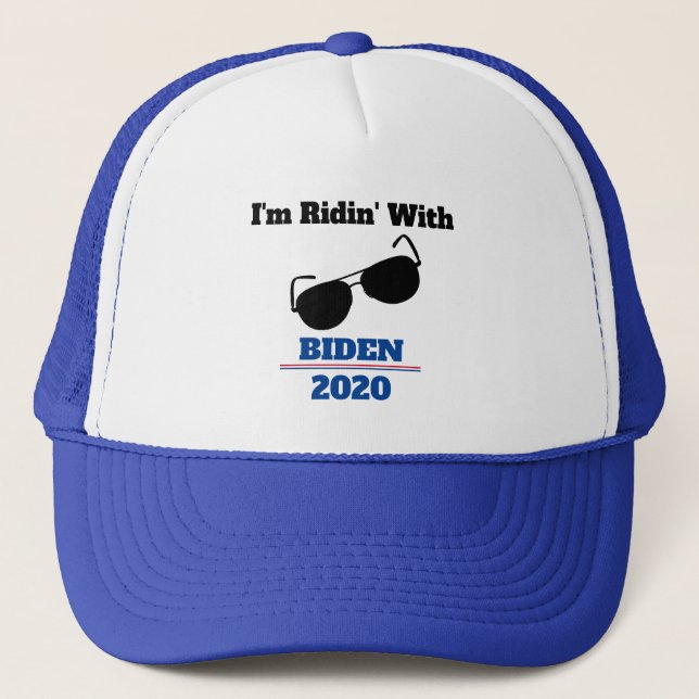 Gorra De Camionero Estoy con Biden en 2020 (Anverso)