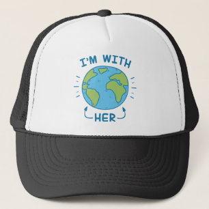 Gorra De Camionero Estoy con ella