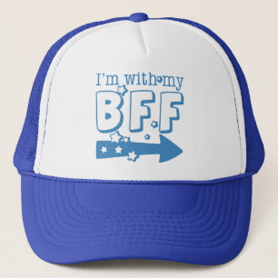 Gorra De Camionero Estoy con mi BFF (derecho)