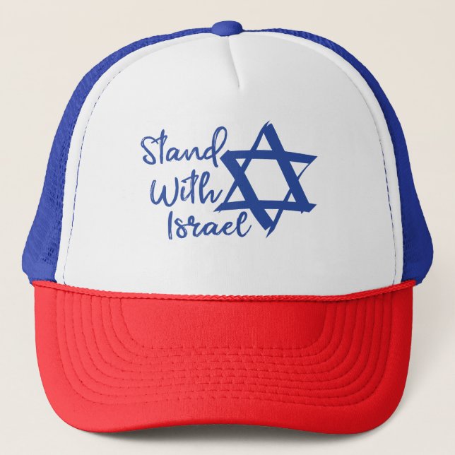 Gorra De Camionero Estoy De Acuerdo Con El Amor De Israel (Anverso)