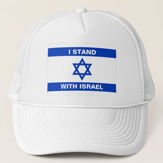 Gorra De Camionero Estoy de acuerdo con el texto de Israel personaliz (Anverso)