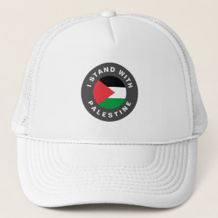 Gorra De Camionero Estoy de pie con el texto del personalizado de la 