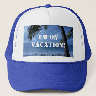 Gorra de camionero Estoy de vacaciones