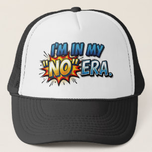Gorra De Camionero Estoy en mi era de no Comic Pop Art divertido retr