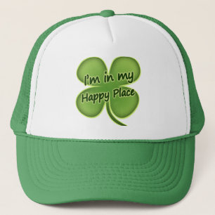 Gorra De Camionero Estoy en mi lugar feliz