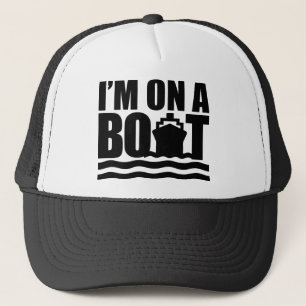 Gorra De Camionero Estoy en un barco
