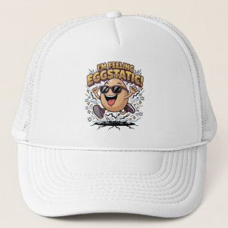 Gorra De Camionero Estoy sintiendo huevoestático – Dibujo animado div