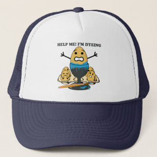 Gorra De Camionero Estoy teñiendo el dibujo animado del retruécano