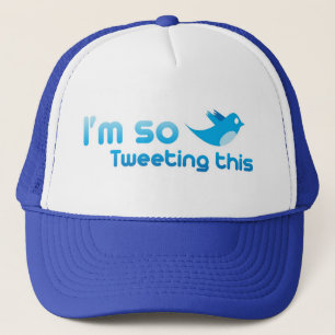 Gorra De Camionero Estoy tuiteando esto