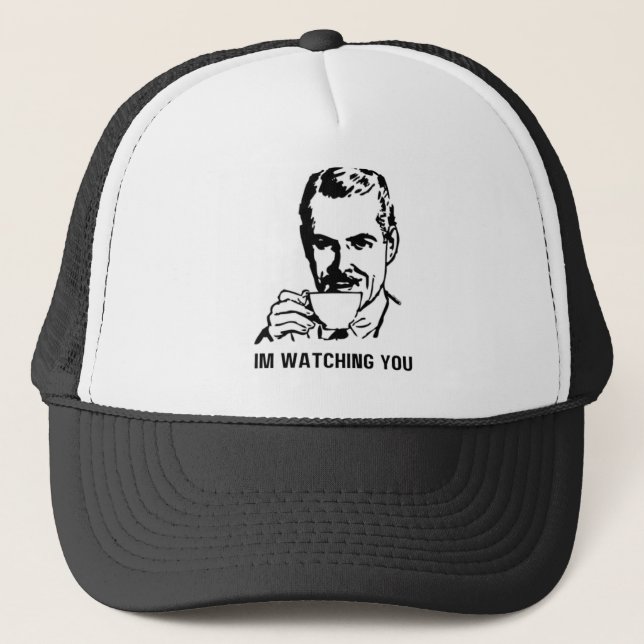 Gorra De Camionero Estoy Vigilándote (Anverso)