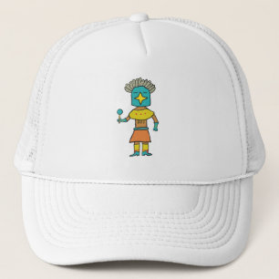 Gorra De Camionero Estrella azul Kachina