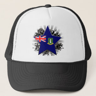 Gorra De Camionero Estrella de British Virgin Islands