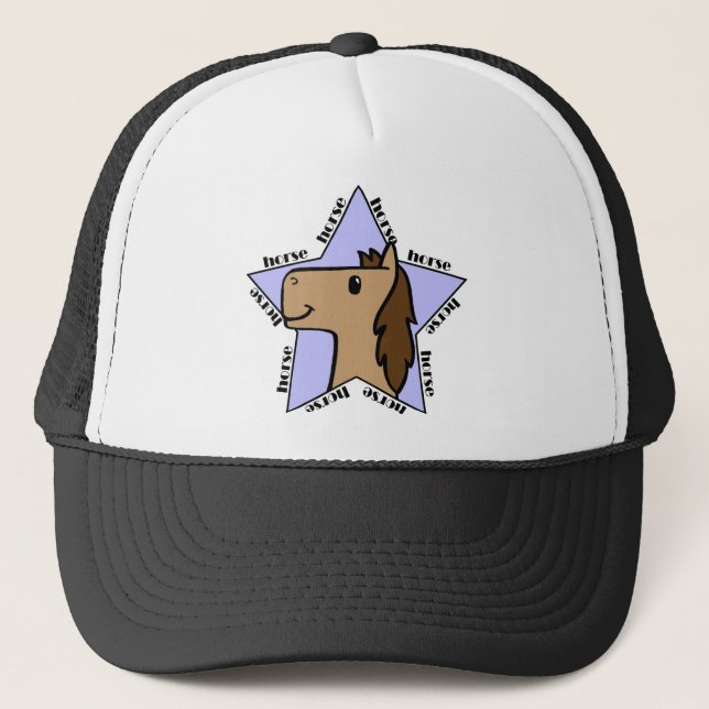 Gorra De Camionero Estrella de caballo (Anverso)