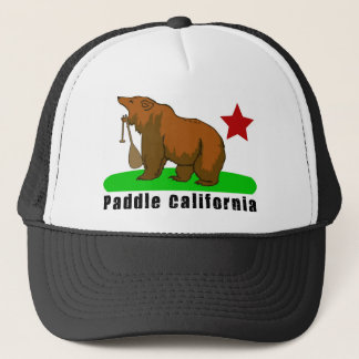 Gorra De Camionero Estrella de California de la paleta