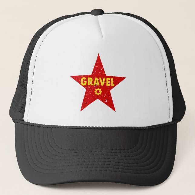 Gorra De Camionero Estrella de ciclismo de grava (Anverso)
