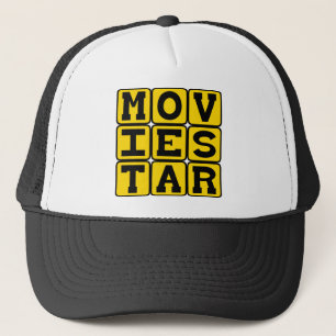 Gorra De Camionero estrella de cine, actor popular
