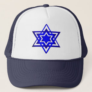 Gorra De Camionero Estrella de David 3d