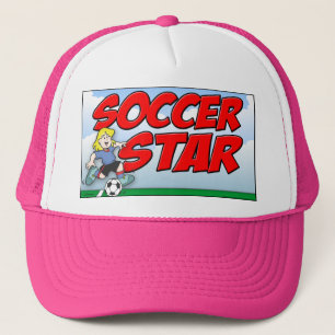 Gorra De Camionero Estrella de fútbol