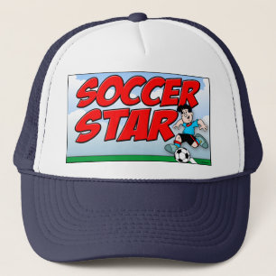 Gorra De Camionero Estrella de fútbol