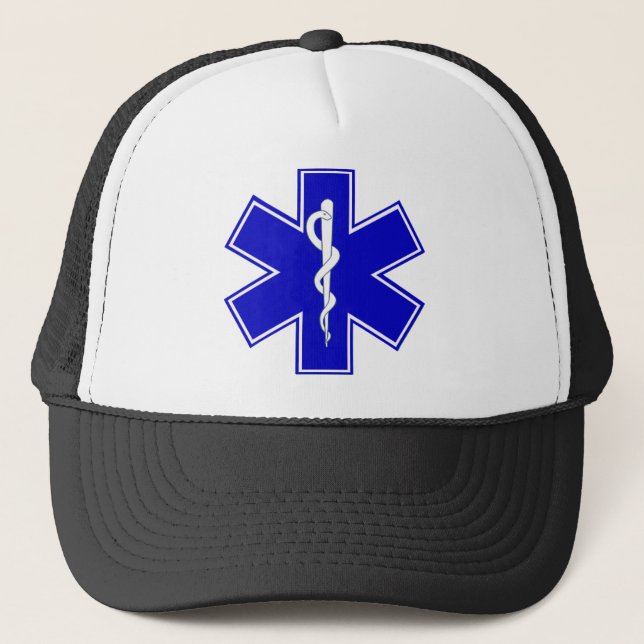 Gorra De Camionero Estrella de la vida (Anverso)