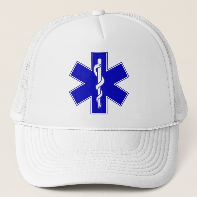 Gorra De Camionero Estrella de la vida (Anverso)