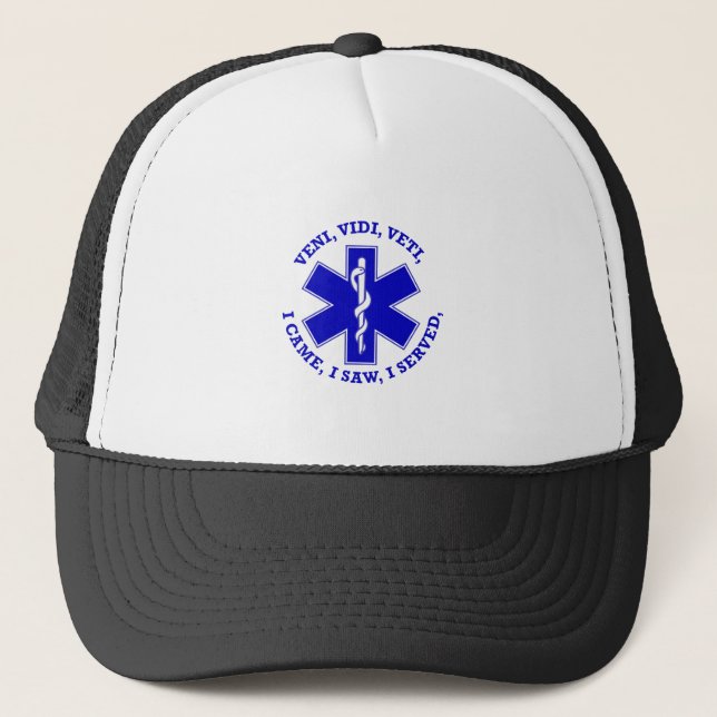 Gorra De Camionero Estrella de la Vida de EMT (Anverso)