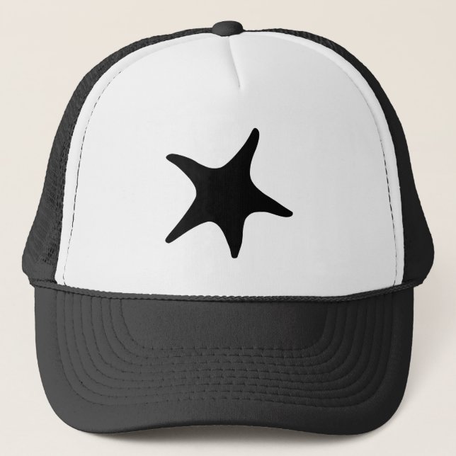 Gorra De Camionero Estrella de mar BW (Anverso)