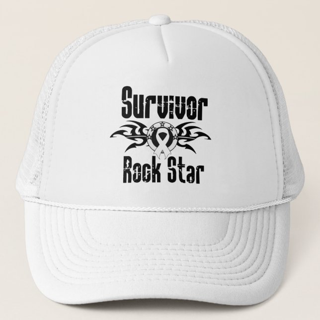 Gorra De Camionero Estrella de rock superviviente - Sobreviviente de  (Anverso)