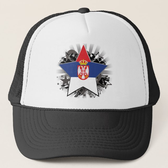 Gorra De Camionero Estrella de Serbia (Anverso)