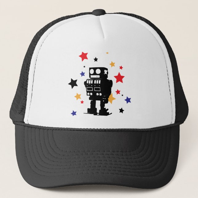 Gorra De Camionero Estrella del robot (Anverso)