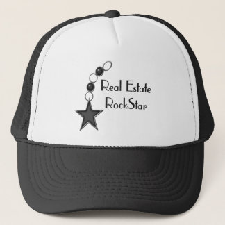 Gorra De Camionero Estrella del rock de las propiedades inmobiliarias