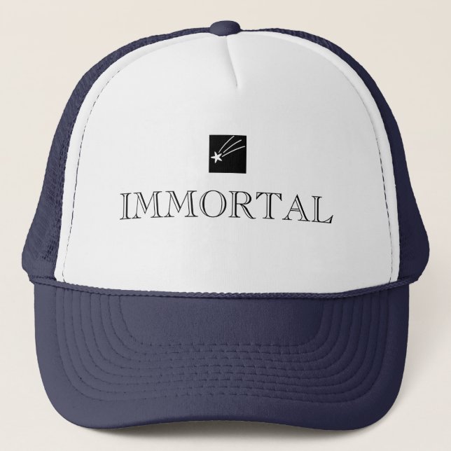 Gorra De Camionero Estrella INMORTAL (Anverso)