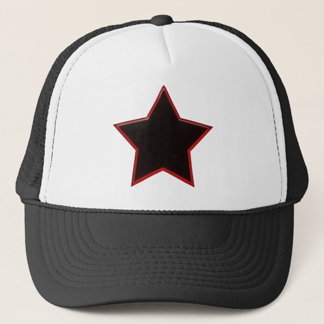 Gorra De Camionero Estrella negra (Anverso)