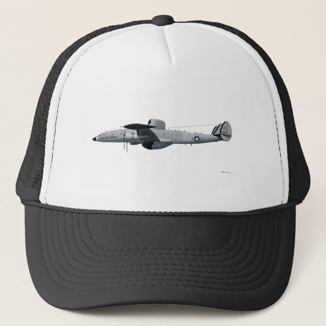 Gorra De Camionero Estrella "níquel de la advertencia de Lockheed (Anverso)