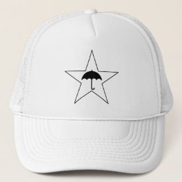Gorra De Camionero Estrella Pluviófila (blanca)