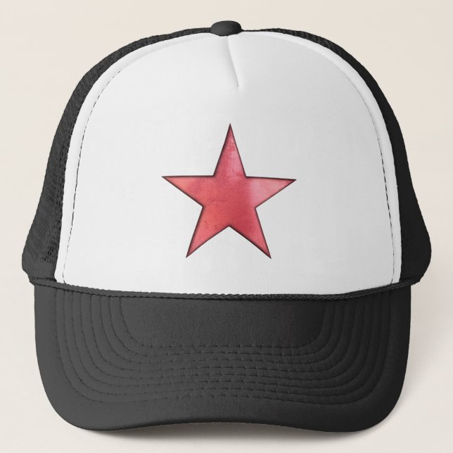 Gorra De Camionero Estrella roja (Anverso)