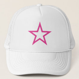 Gorra De Camionero Estrella rosa del feminismo - v6