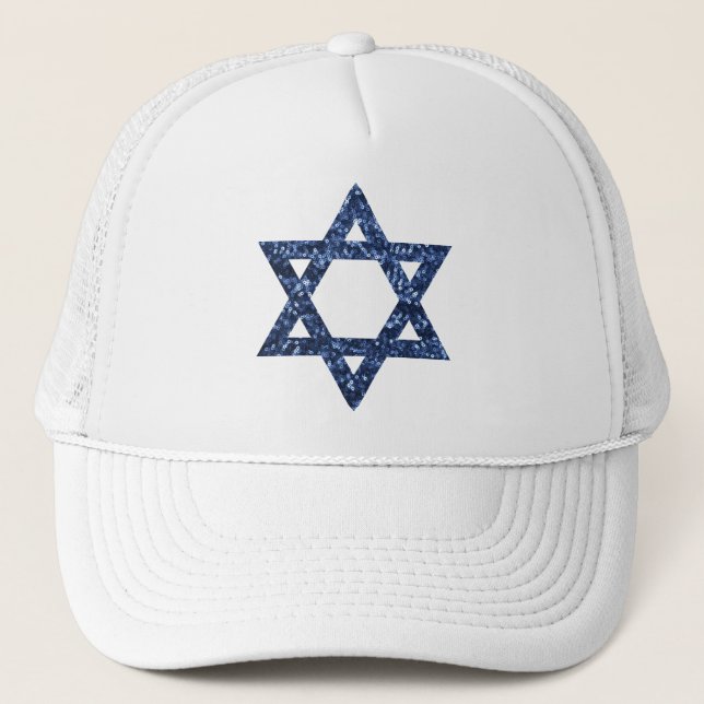 Gorra De Camionero estrella secuencial de david (Anverso)