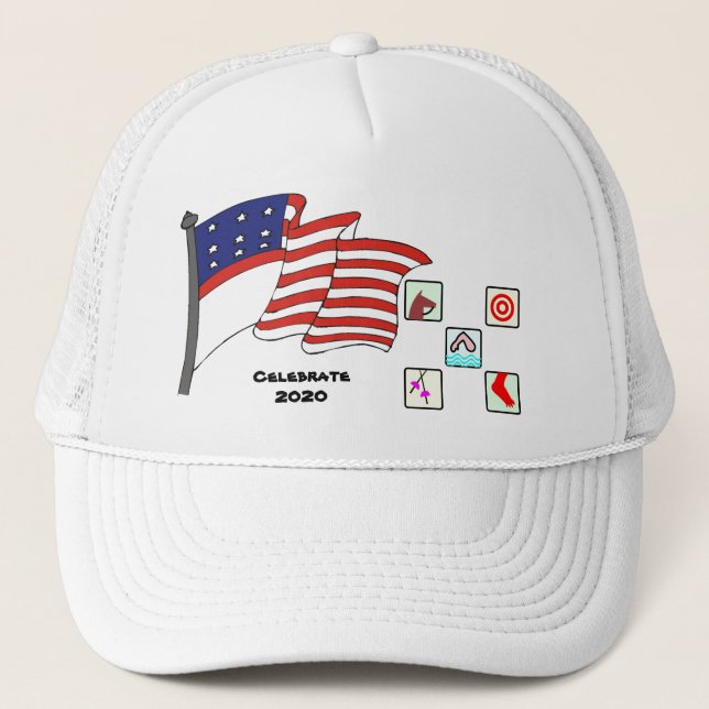 Gorra De Camionero Estrellas- (Anverso)