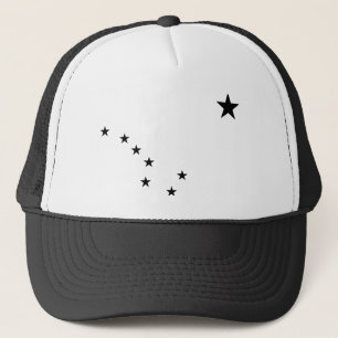 Gorra De Camionero Estrellas Black Big Dipper