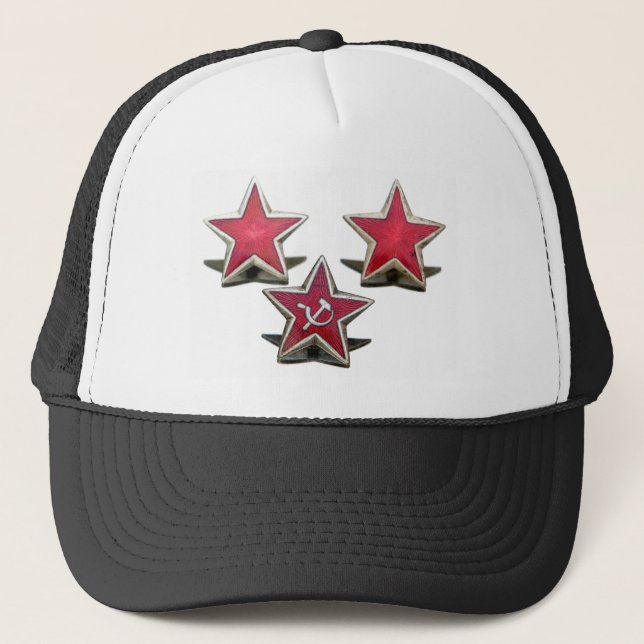 Gorra De Camionero Estrellas comunistas (Anverso)