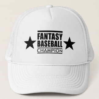 Gorra De Camionero Estrellas de campeón de béisbol de fantasía