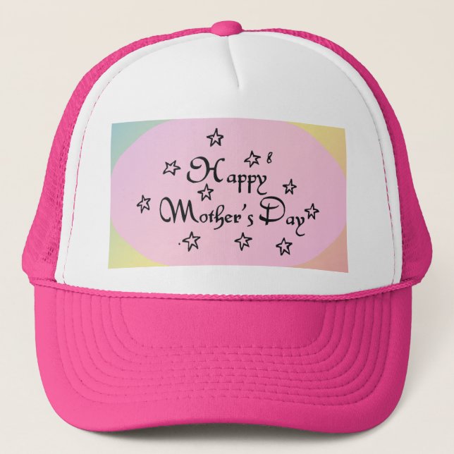 Gorra De Camionero Estrellas de Día de la Madre - (Anverso)