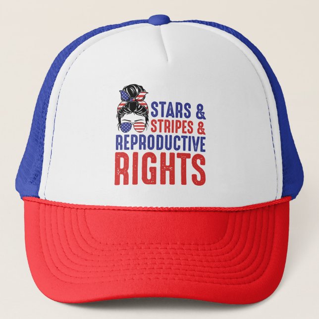 Gorra De Camionero Estrellas priva derechos reproductivos (Anverso)