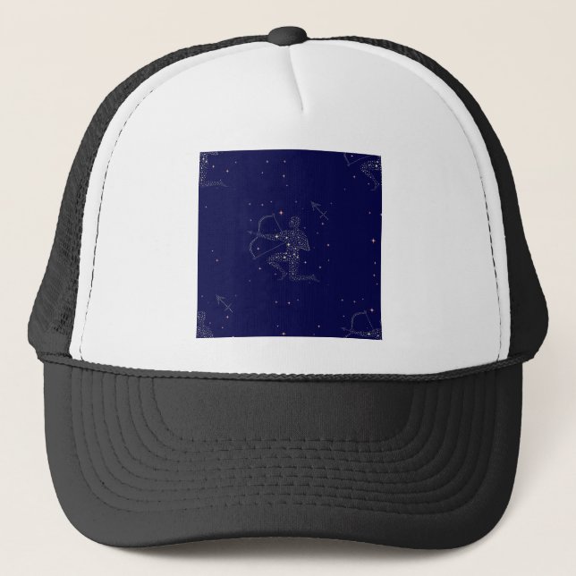 Gorra De Camionero estrellas sagittarius (Anverso)