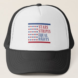 Gorra De Camionero Estrellas y derechos iguales