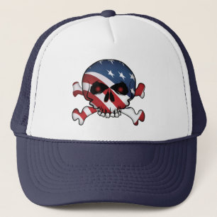 Gorra De Camionero Estrellas y rayas