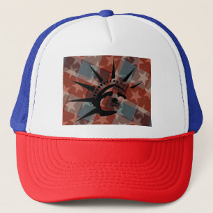 Gorra De Camionero Estrellas y rayas