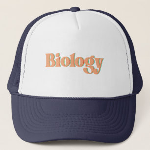 Gorra De Camionero Estudiante de biología, primer día de escuela