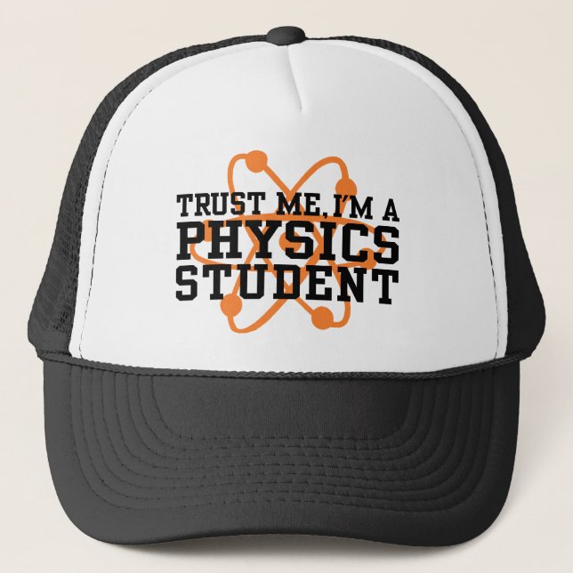 Gorra De Camionero Estudiante de Física (Anverso)